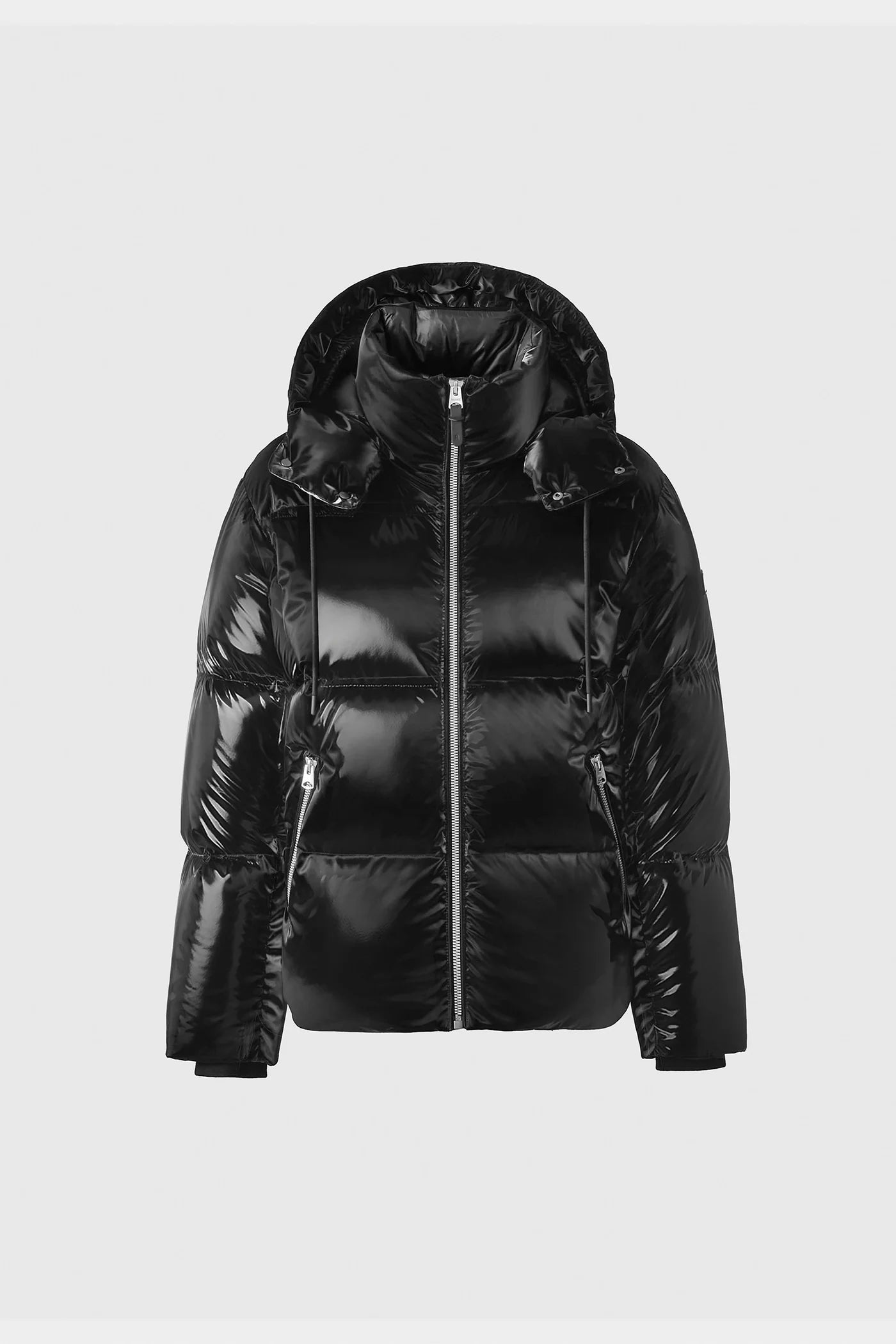 Mackage KENT-GLO High-Gloss Hooded Down Jacket