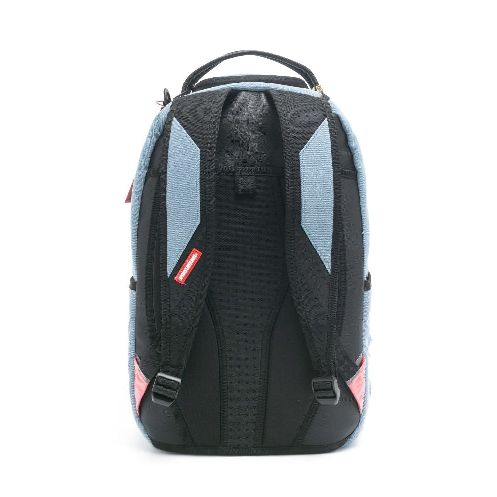Sprayground Denim Tear 3AM Patches DLXSV Backpack