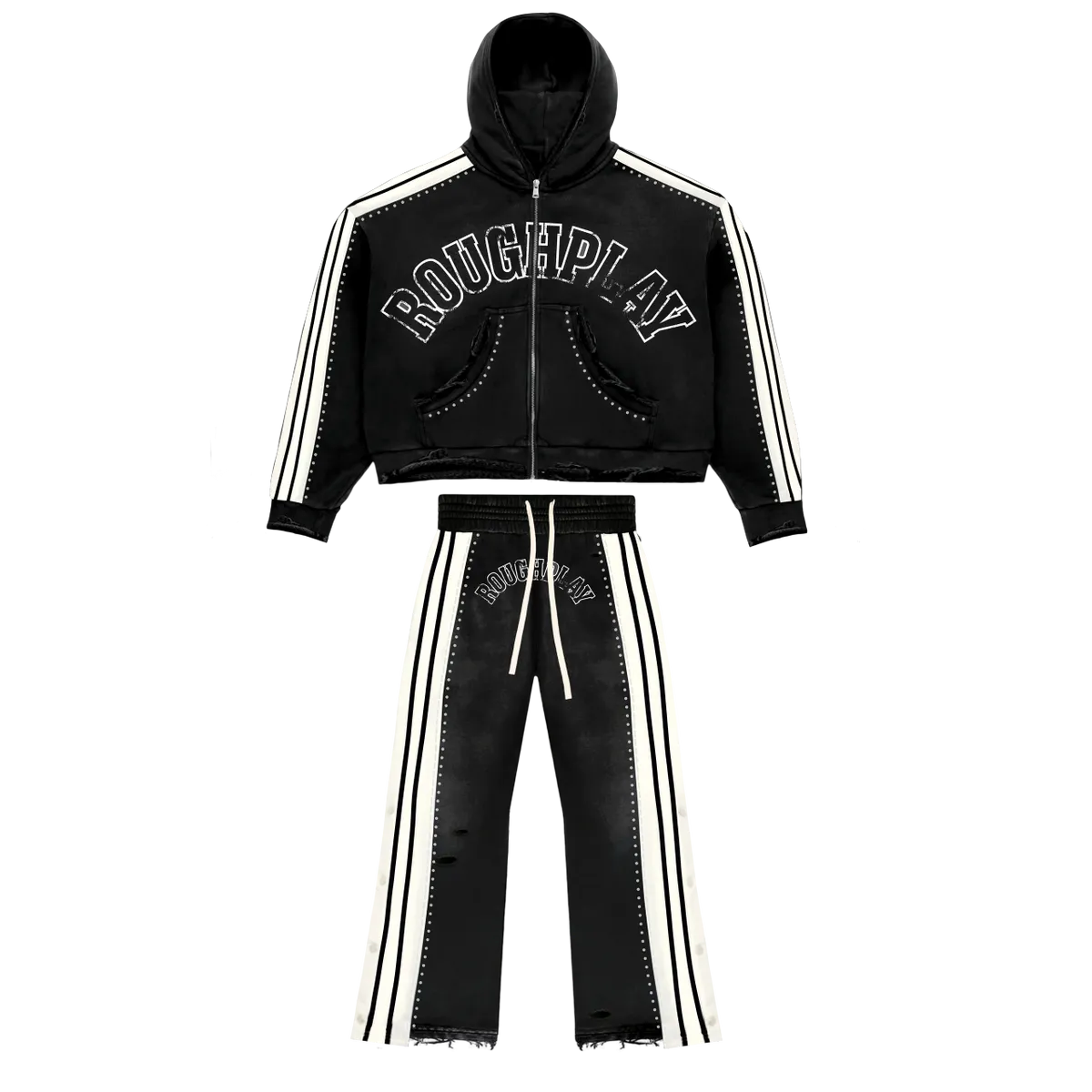 RoughPlay Stripe Sweatsuit