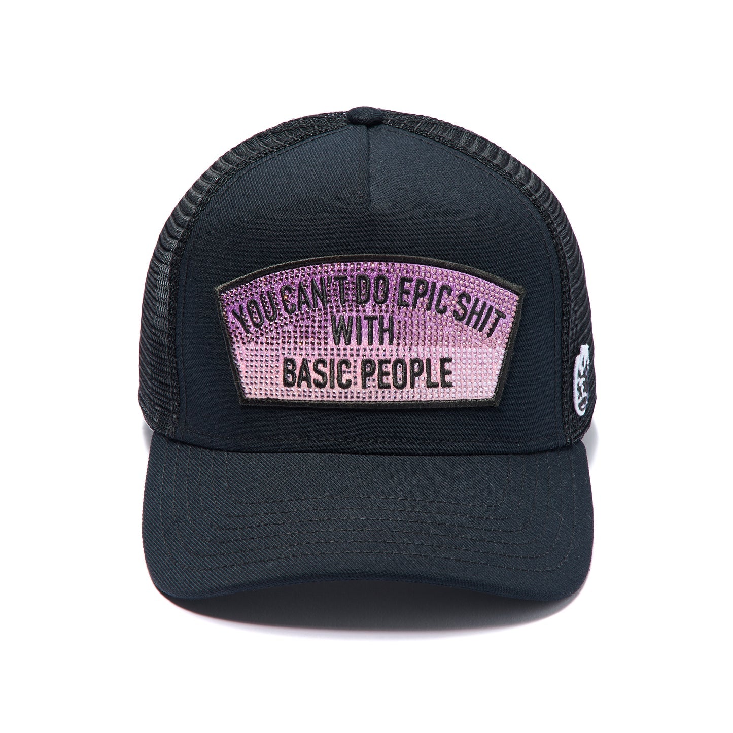 Cult Of Individuality Cult's Mesh Trucker Hat "Epic Shit" Crystals