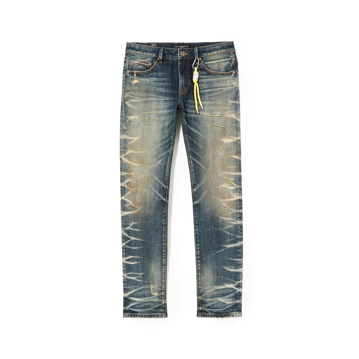 Cult Of Individuality Rocker Slim 602 Jeans in Tiger