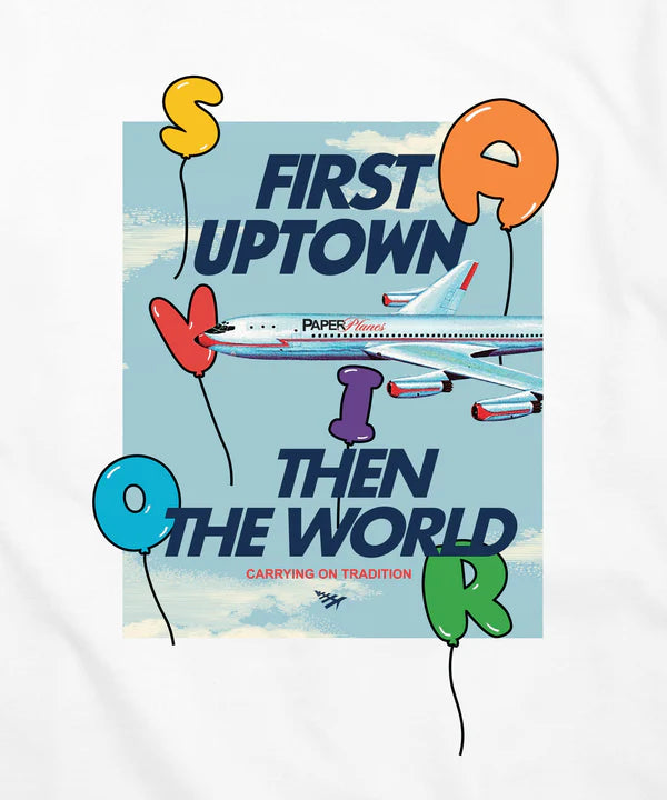 Paper Plane Jae Tips X Planes Oversized Tee