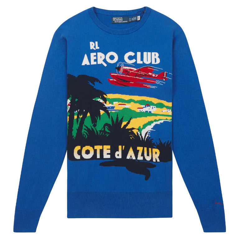 Polo Ralph Lauren Cotton Graphic Sweater