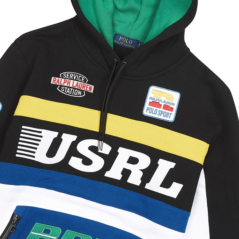 Polo Ralph Lauren Long Sleeve Seasonal Fleece “USRL” Racing Hoodie