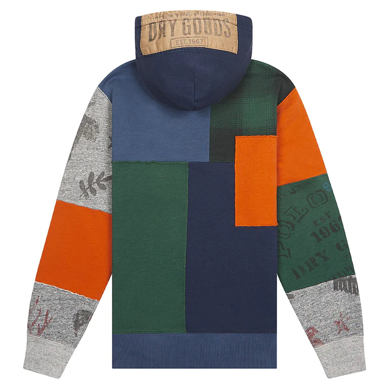 Polo Ralph Lauren Patchwork Fleece Hoodie