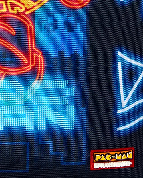 Sprayground Pac-Man Neon Shark Backpack