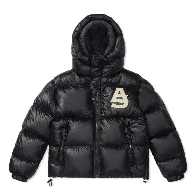 AlphaSytle Kudu Cozy Double Hood Puffer Jacket