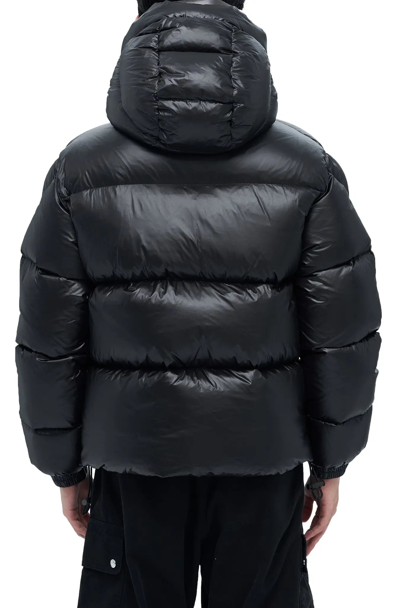 AlphaSytle Kudu Cozy Double Hood Puffer Jacket