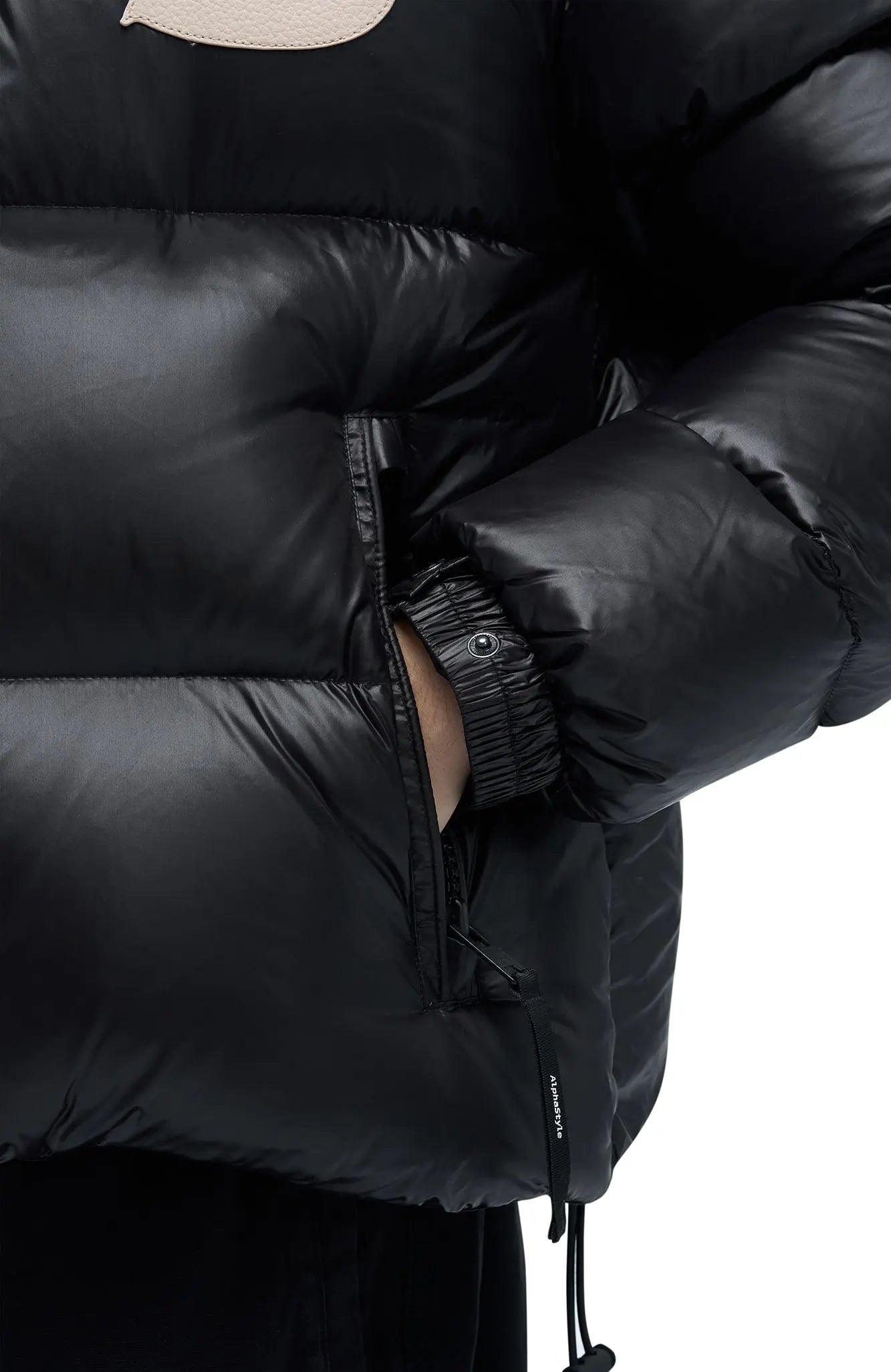 AlphaSytle Kudu Cozy Double Hood Puffer Jacket