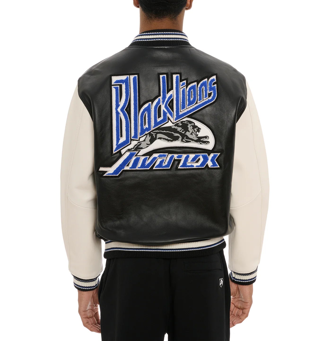 Avirex Black Lions Varsity Jacket