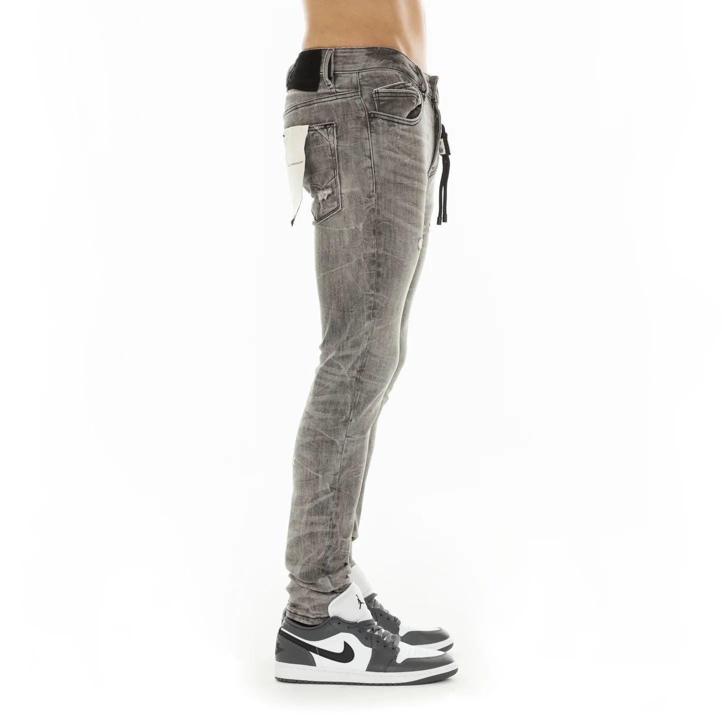 Cult Of Individuality Punk Super Skinny 601 Jeans in Zephyr - Blue Jeans