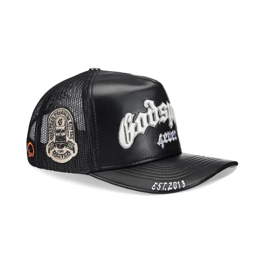 Godspeed GS Forever Premium Leather Trucker Hat