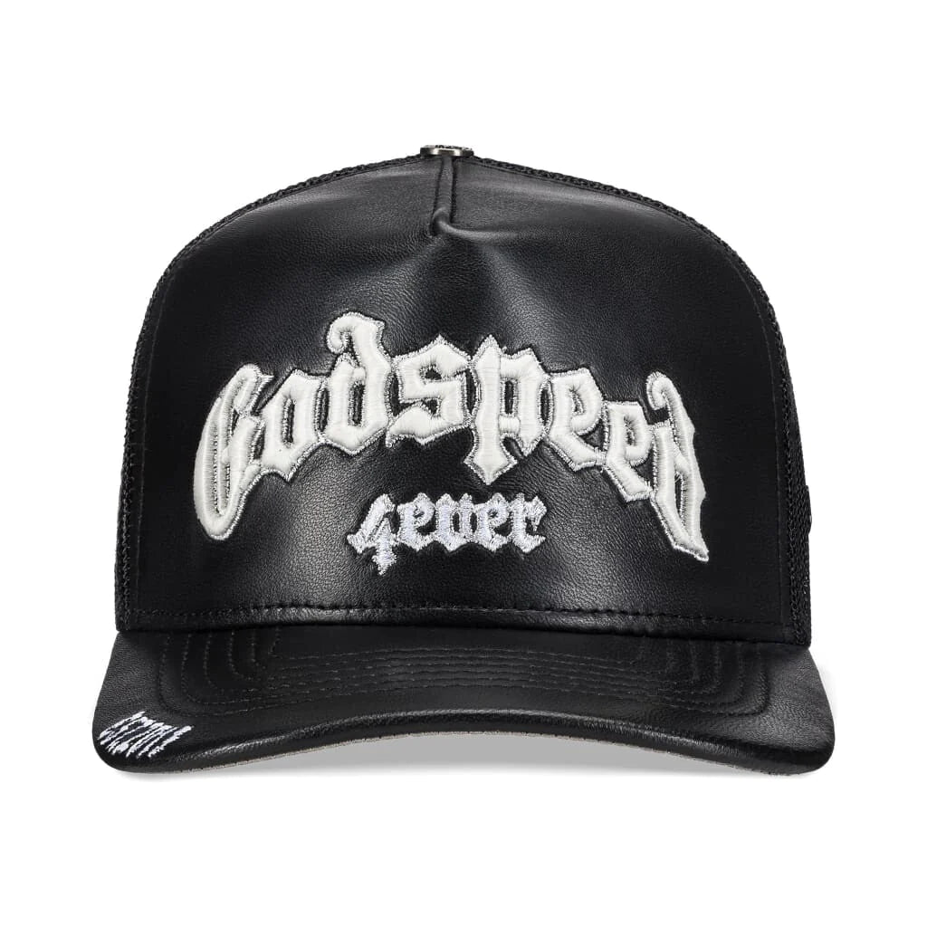 Godspeed GS Forever Premium Leather Trucker Hat