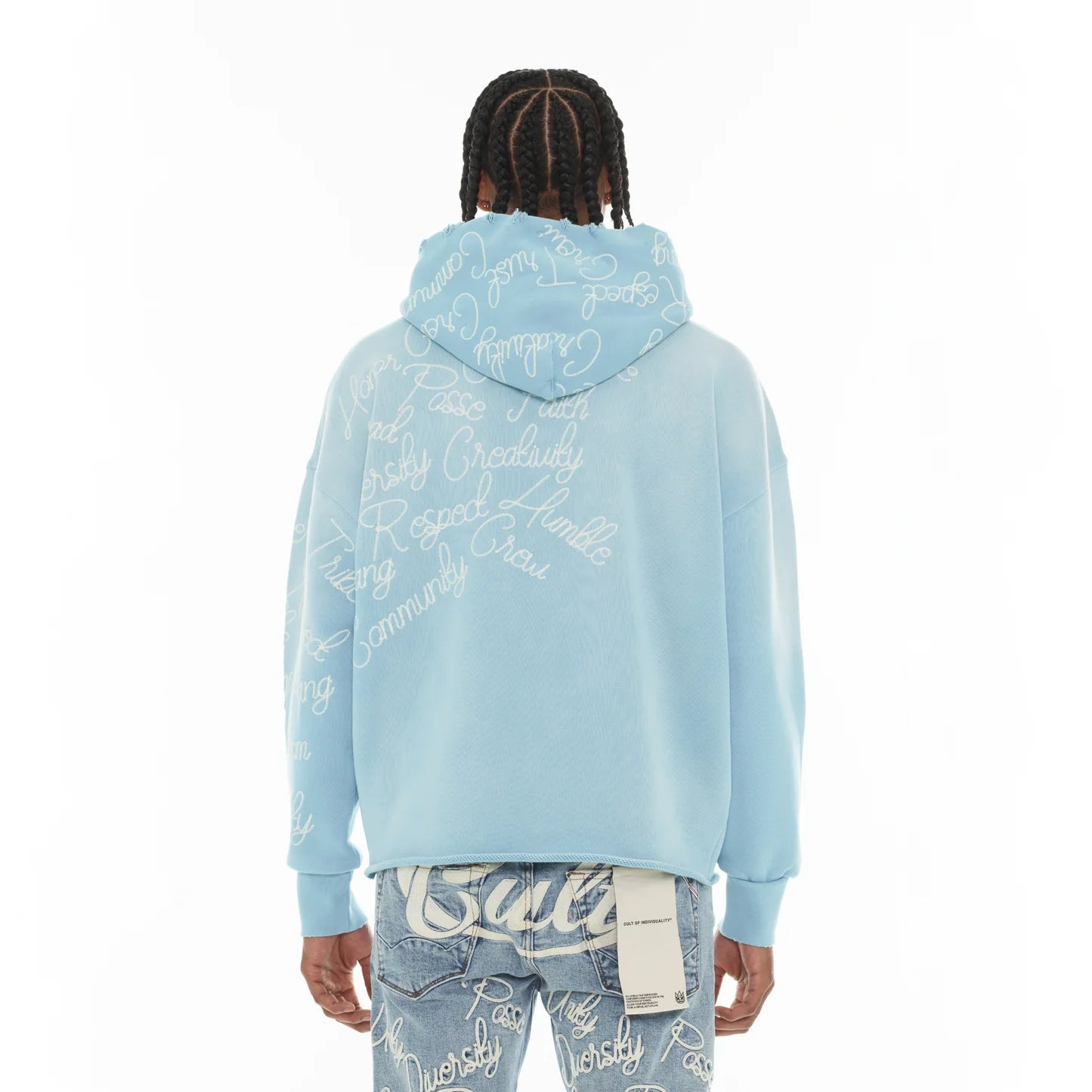 Cult Of Individuality Cult's Pullover Novelty Hoody "Community”