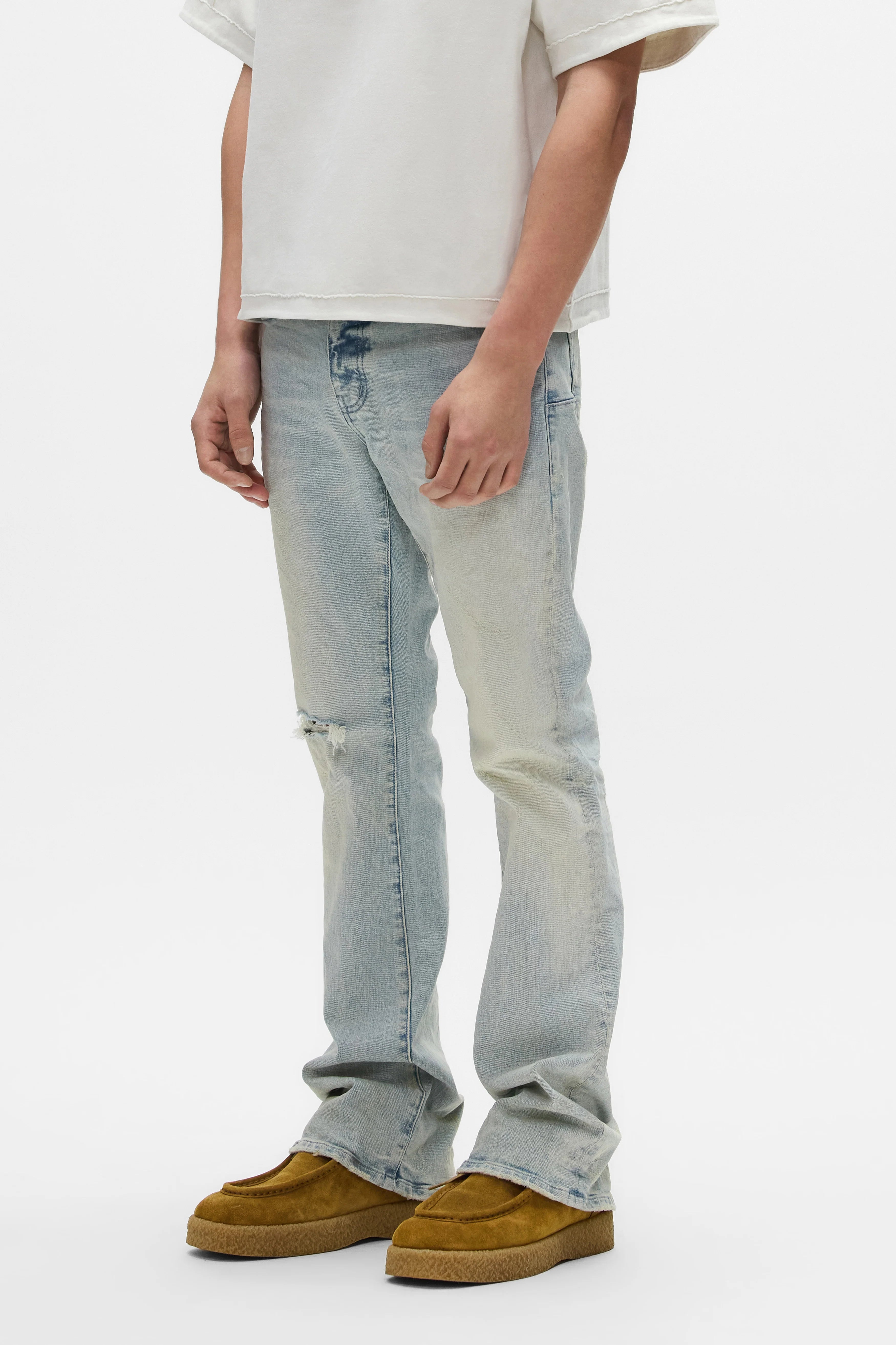 Purple Brand P004 Blowout Flare Jeans