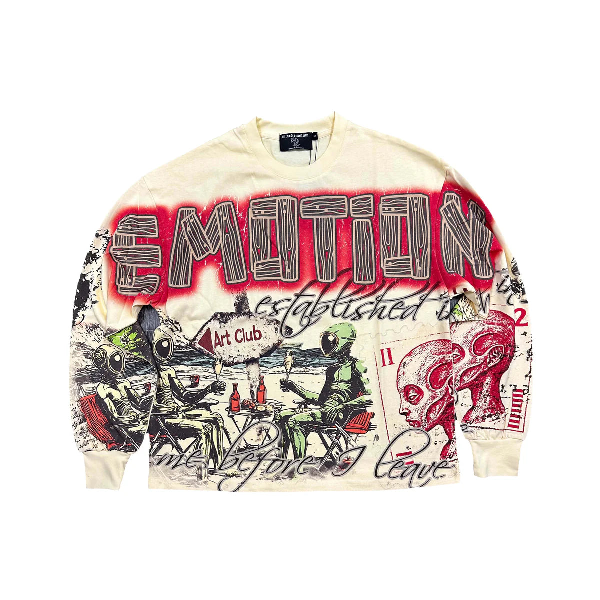 Mixed Emotion “Art Club” Long Sleeve Shirt