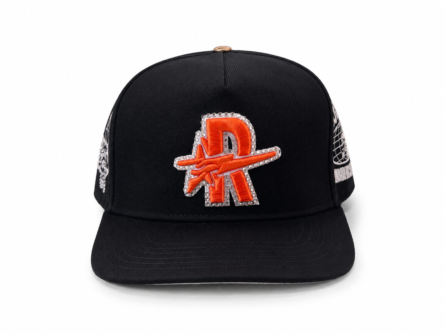 Roughplay Black/Orange Snapback