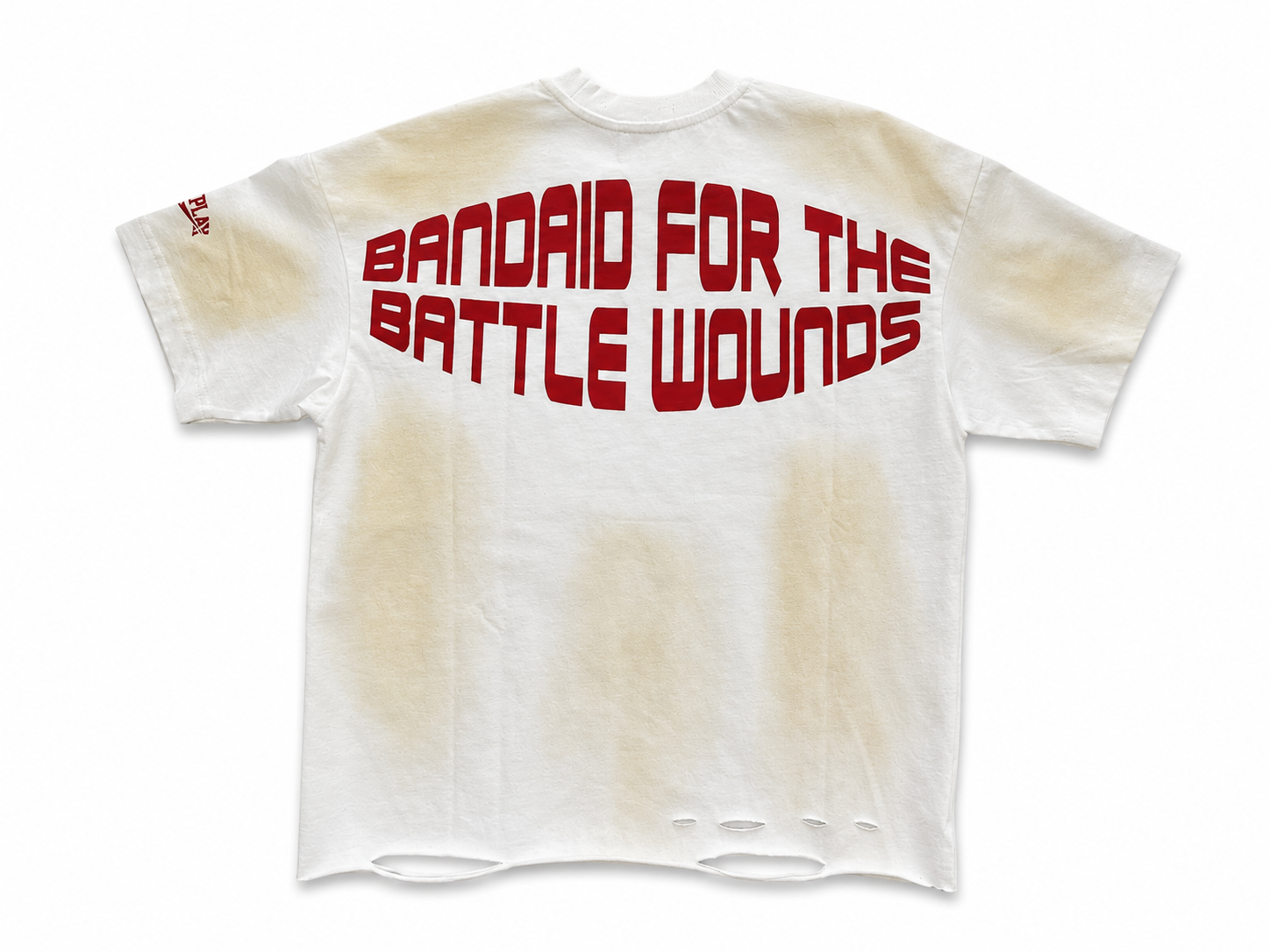 Roughplay White/Red T-Shirt