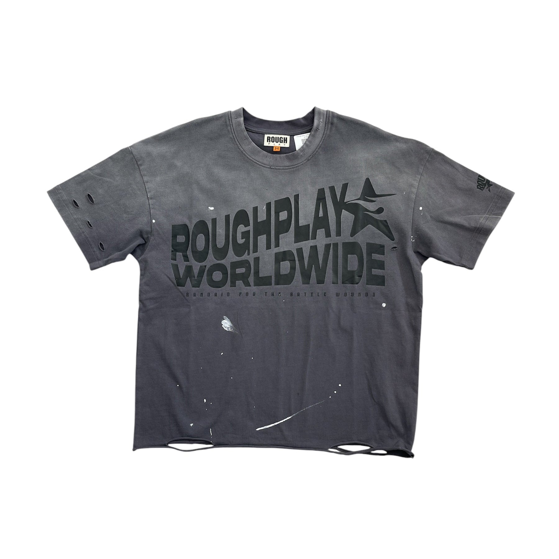 Roughplay Grey/Black T-Shirt