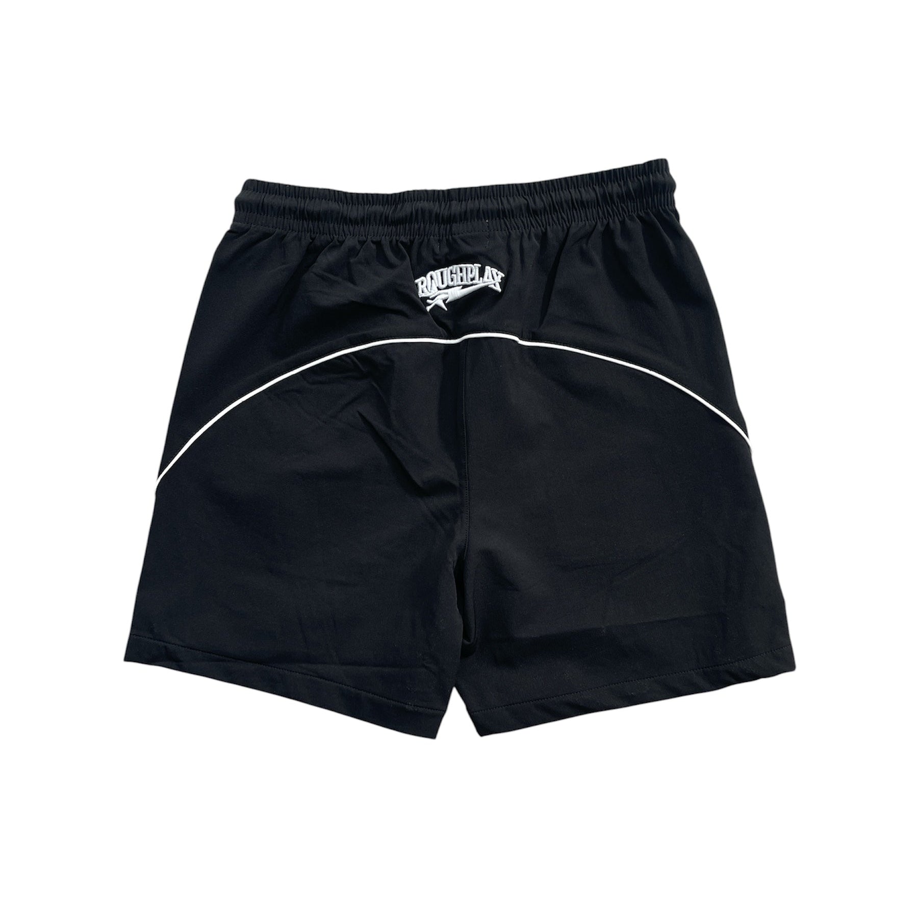 Roughplay Black Pipe Shorts