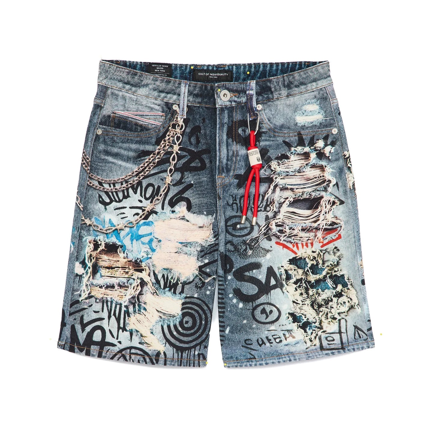 Cult Of Individuality Grunge  Shorts