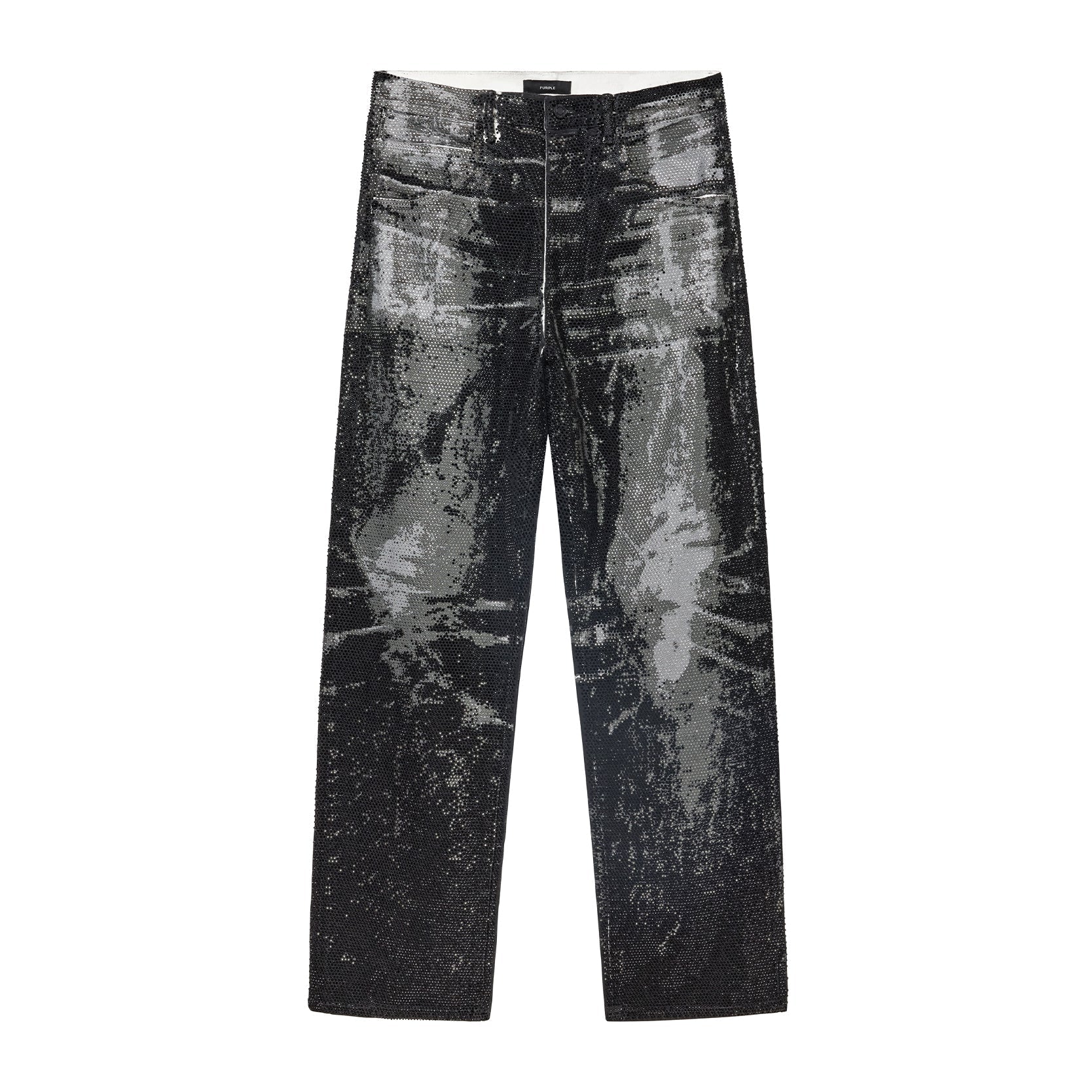 PURPLE P001  Skinny  Trompe L’Oeil Jean