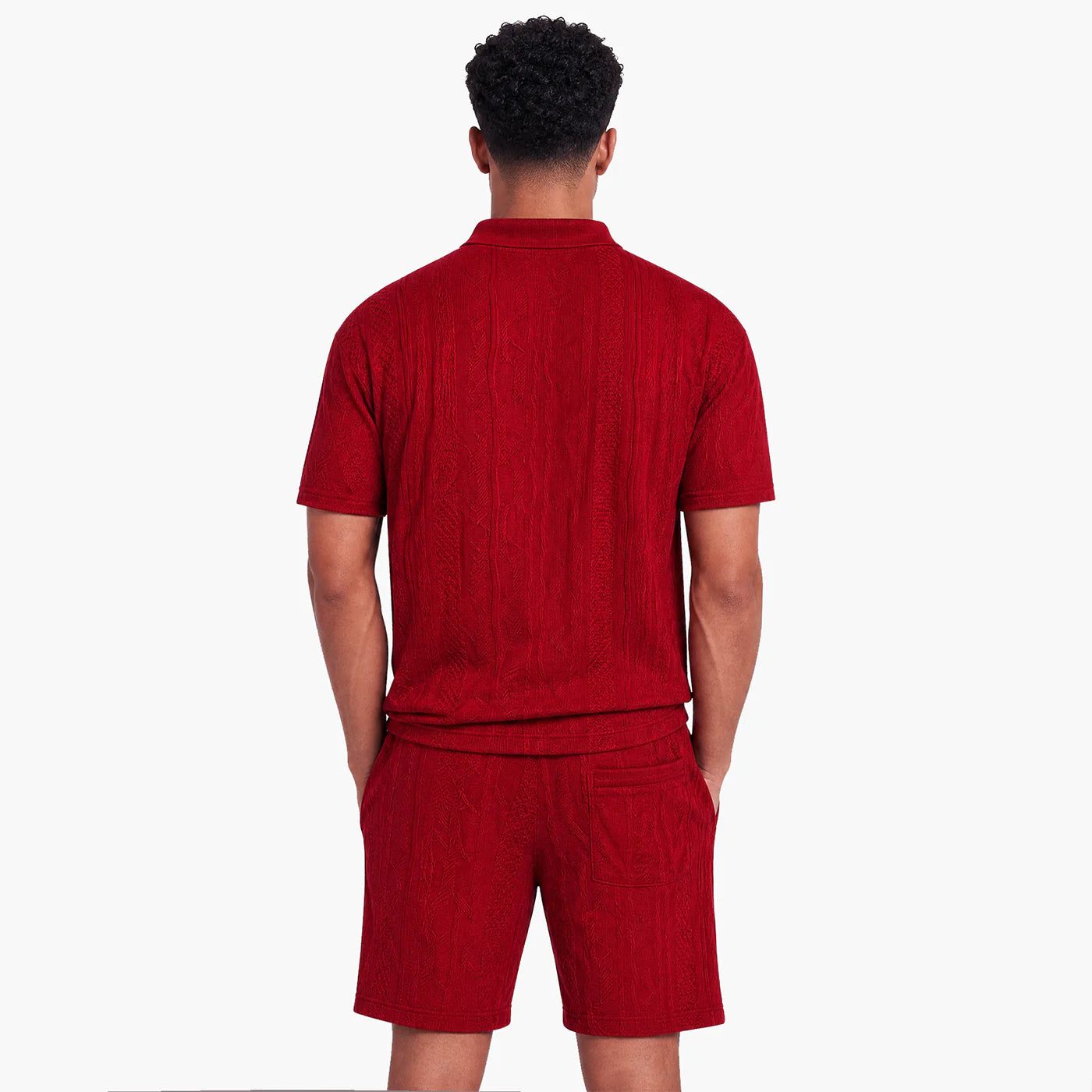 Coogi New - Light Weight Sweater Knit Short-Set