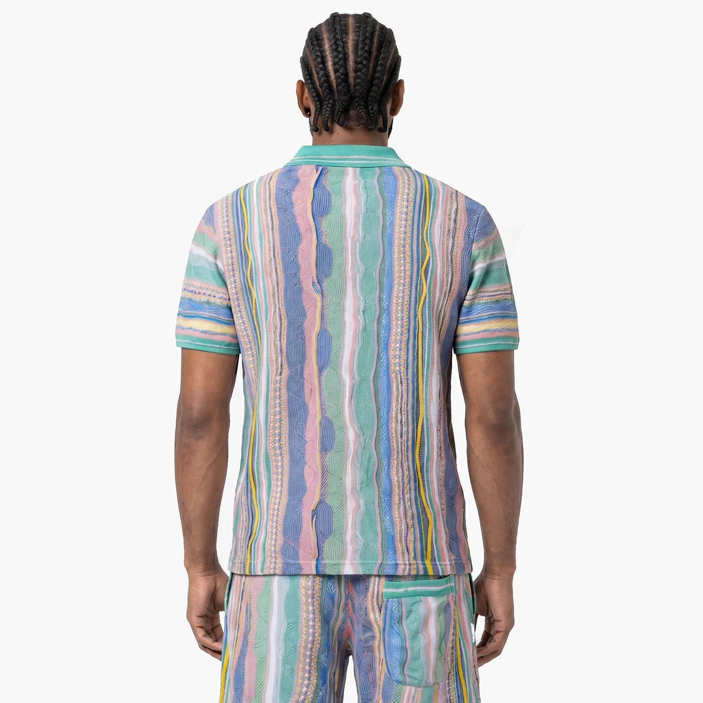 Coogi New - Light Weight Sweater Knit Short-Set