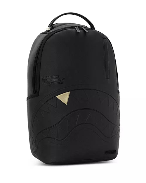 Sprayground Blacked Out Embossed Tooth Backpack