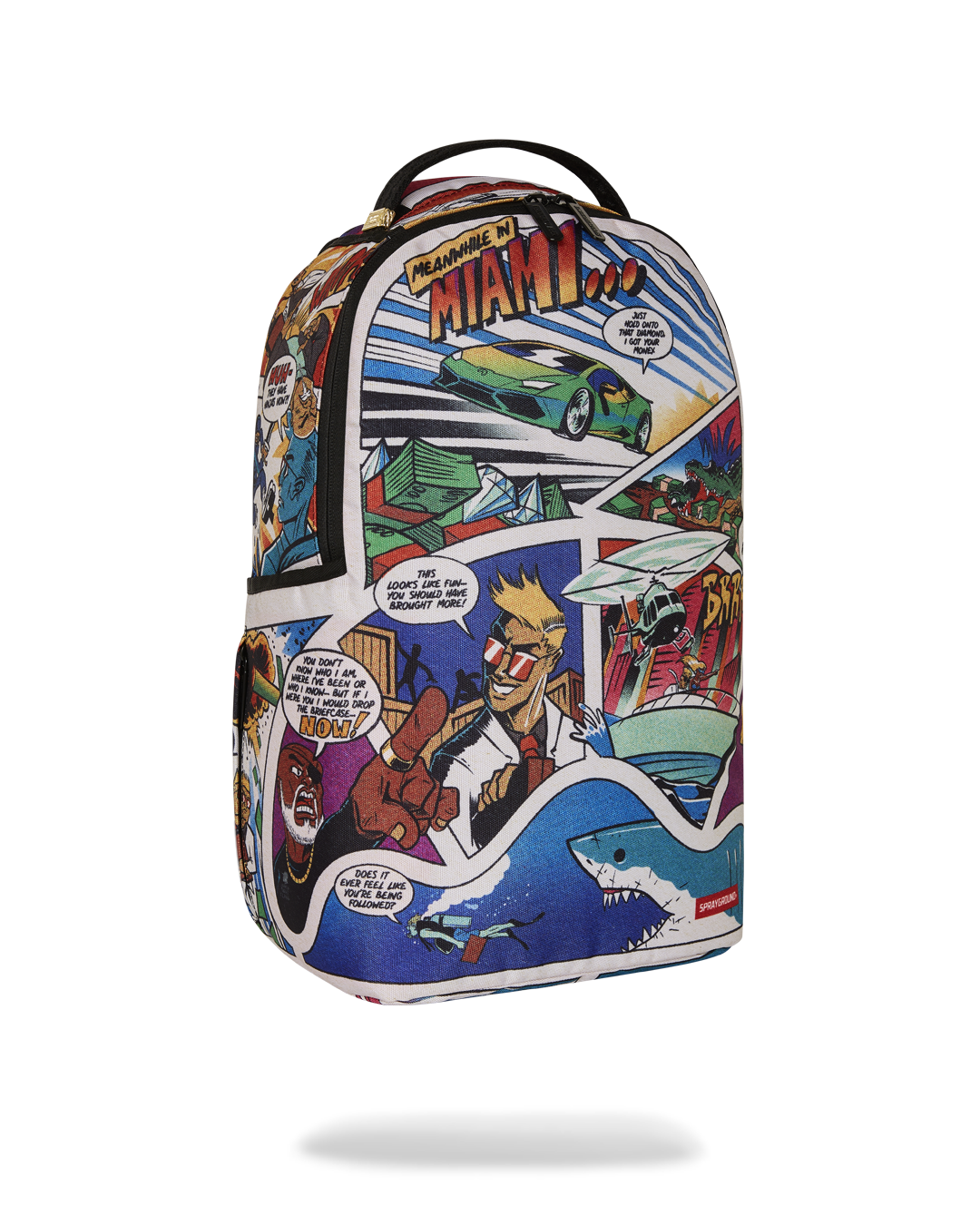 Sprayground 305 Action Packed Night Spot DLXR Backpack