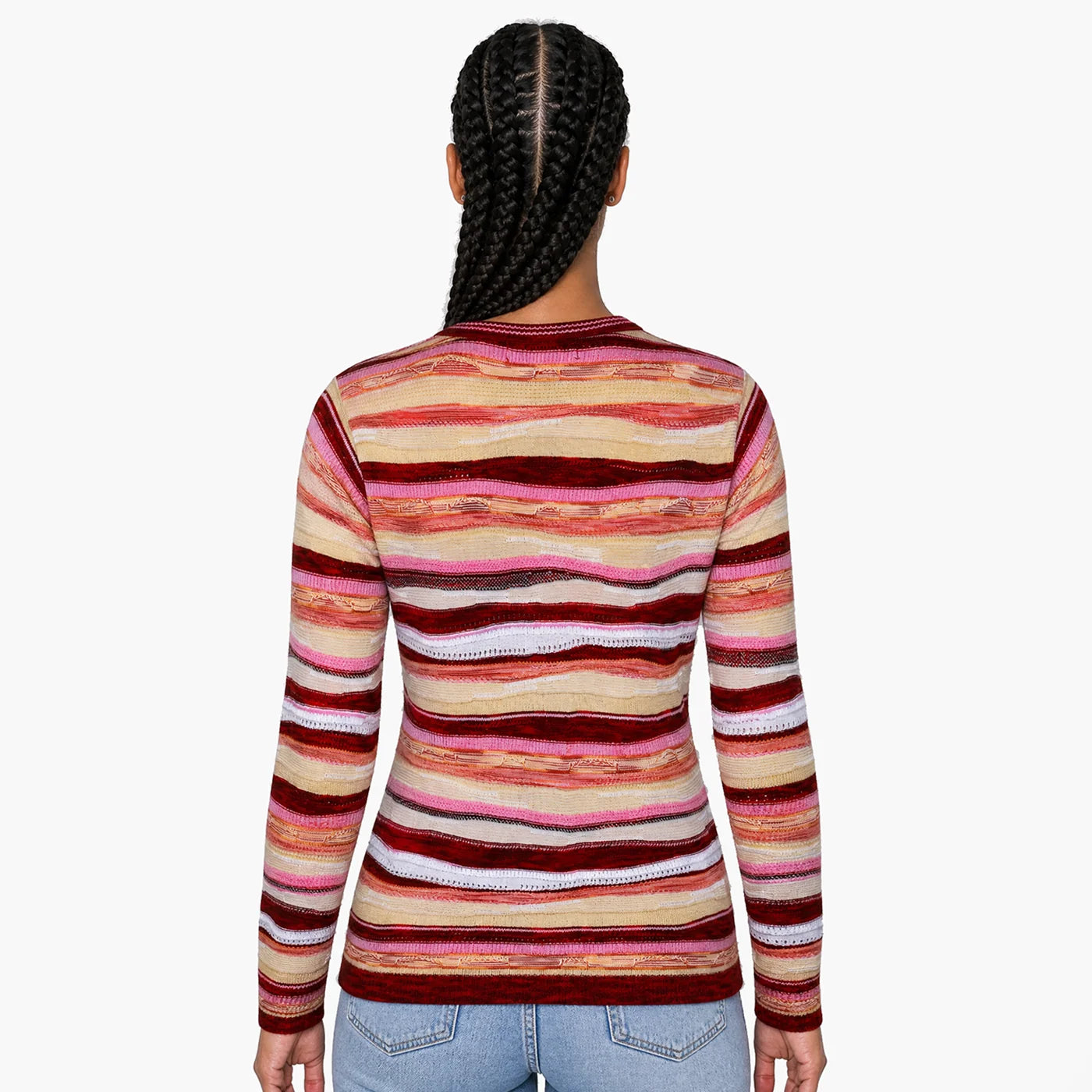 Coogi New - COOGI Women's All-Season Sweater Knit LS Top