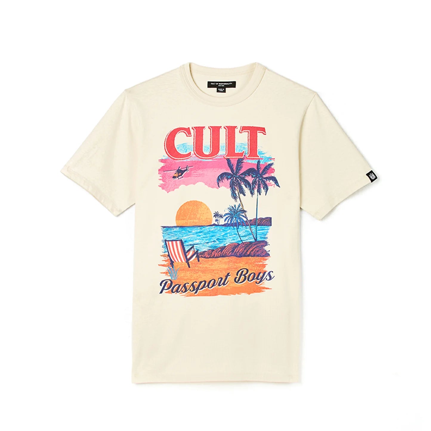 Cult Of Individuality Short Sleeve Crew Neck Tee "Passport Boys”