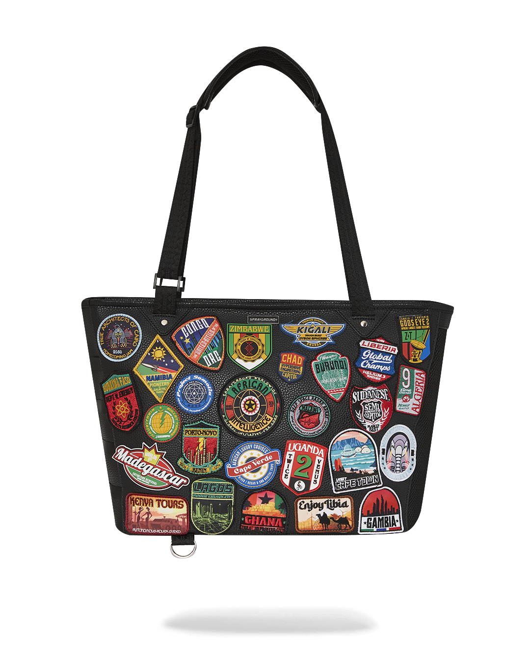 Sprayground A.I The 54 (Patches Of Africa) Cargo Tote