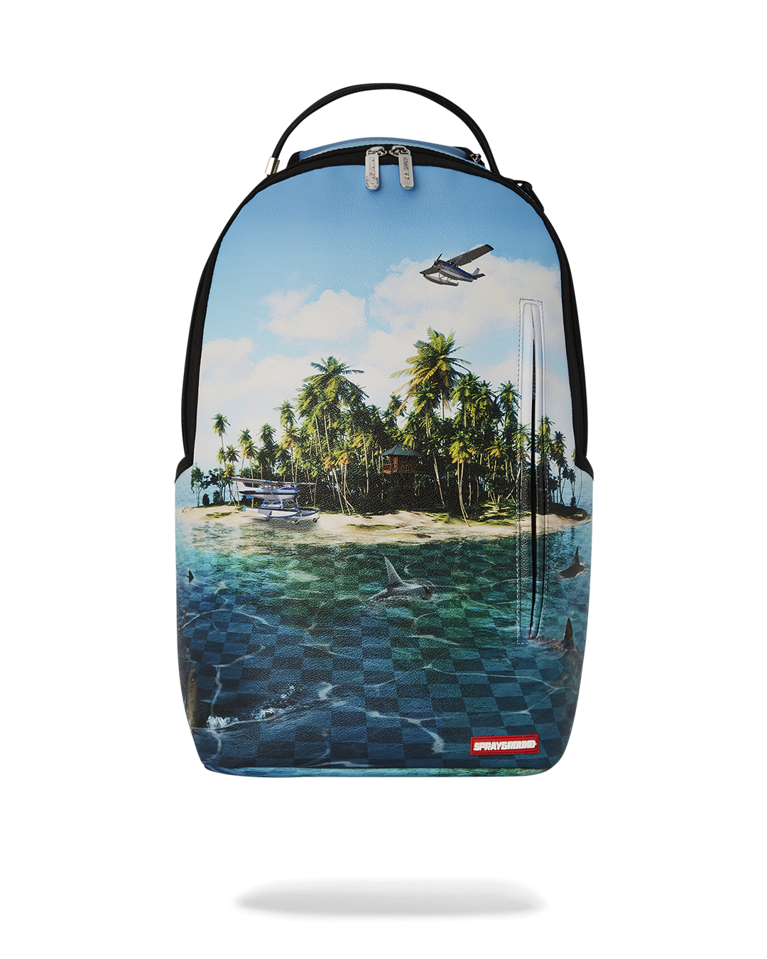 Sprayground Shark Island Headquarters DLXSV Backpack