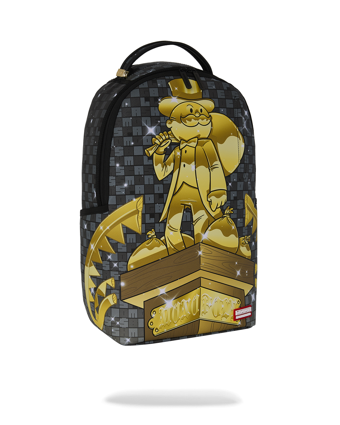 Sprayground Monopoly Collab - Get The Gold Backpack