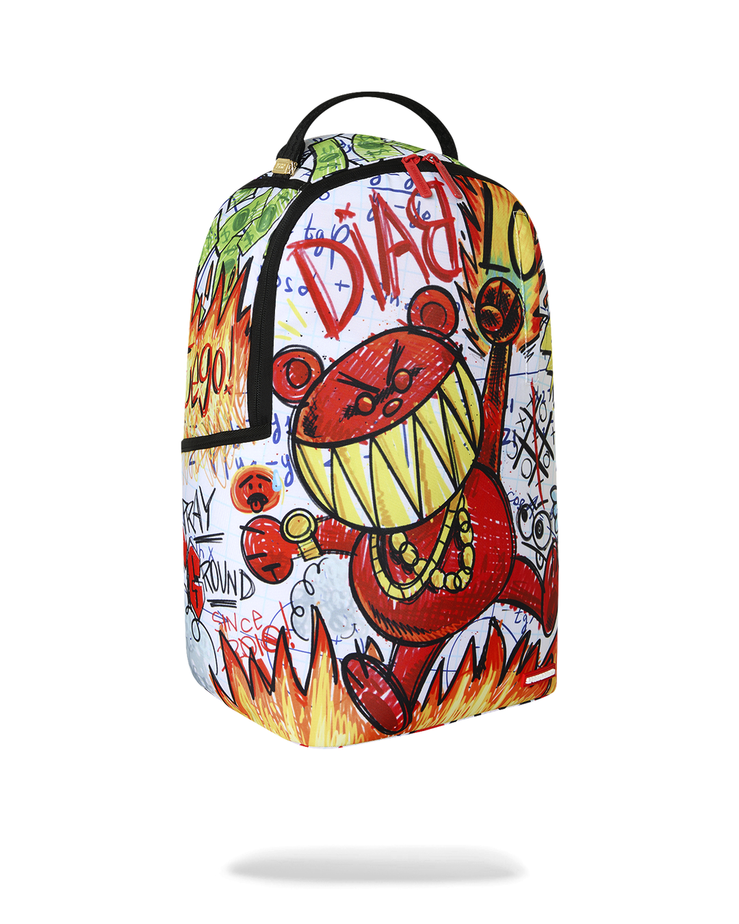 Sprayground Doodle Diablo Essay Backpack