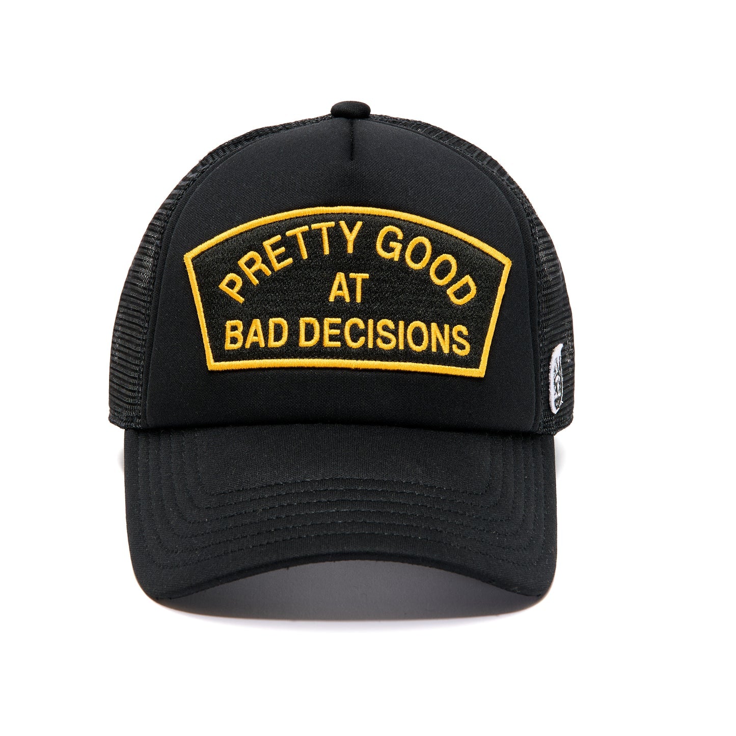 Cult Of Individuality “Bad Decisions” Mesh Back Trucker Hat