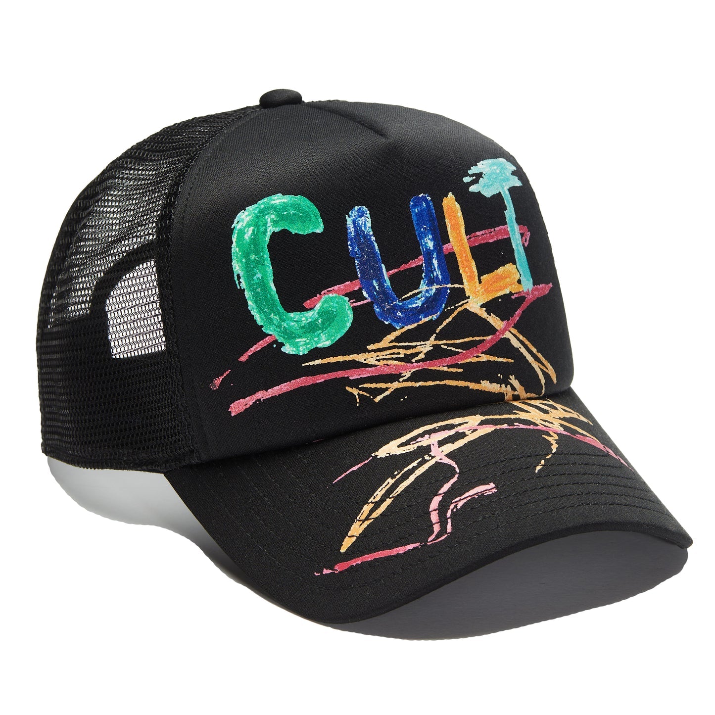 Cult Of Individuality Hand Drawn Shimuchan Logo Foam Trucker Hat