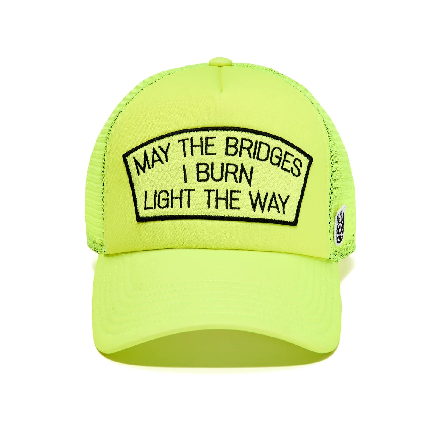 Cult Of Individuality “May The Bridges I Burn” Mesh Back Trucker Hat