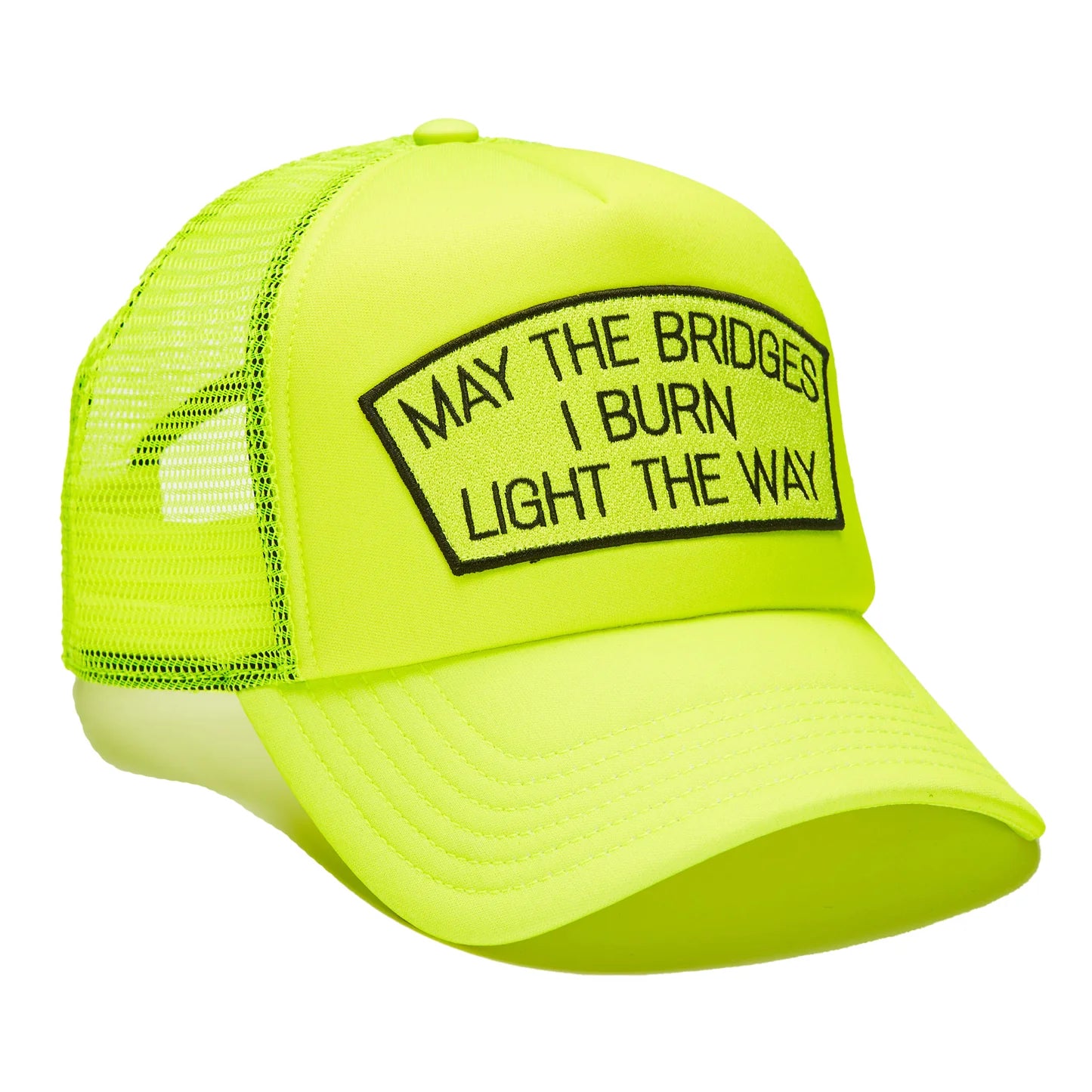 Cult Of Individuality “May The Bridges I Burn” Mesh Back Trucker Hat