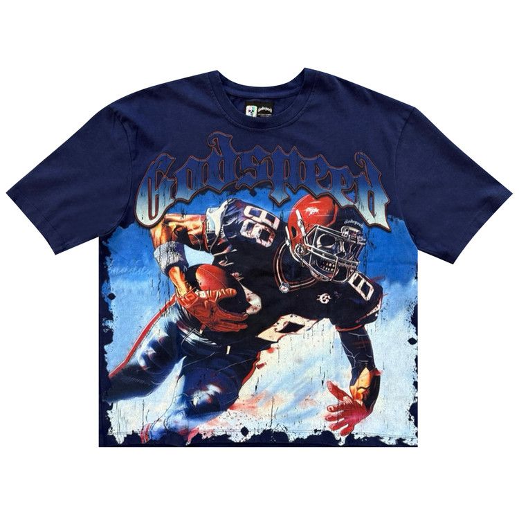 Godspeed Endzone T-Shirt (Navy Wash)