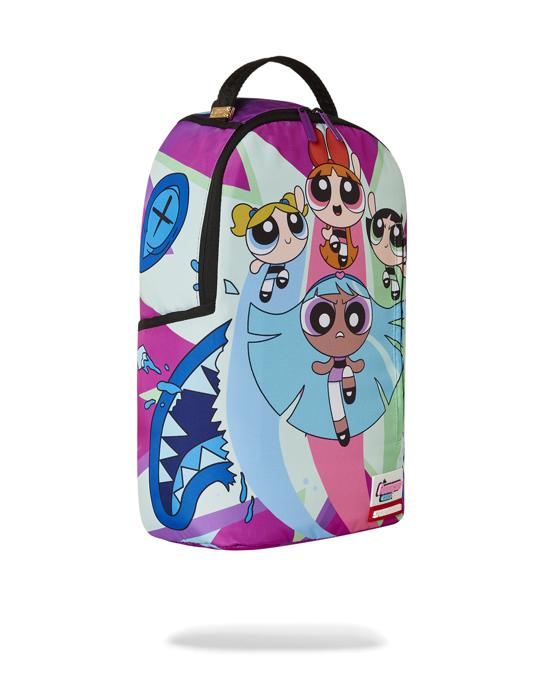 SprayGround Power Puff Girl Monster Shark DLXSR Backpack