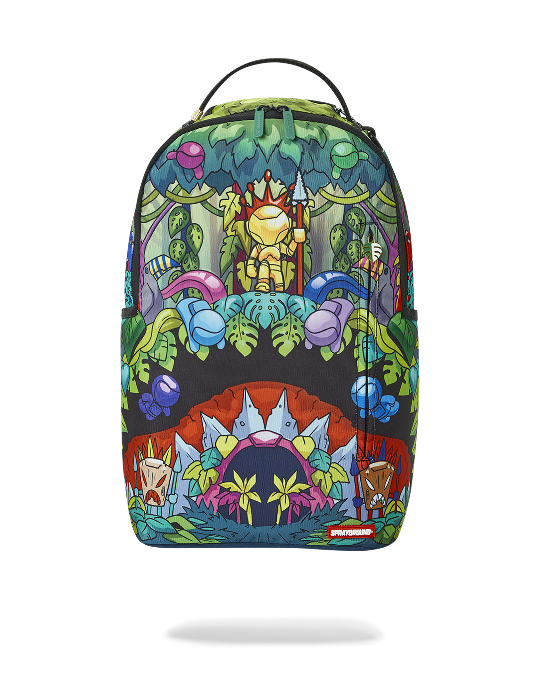 SprayGround Mind Tri Crazy Shark DLXSR Backpack