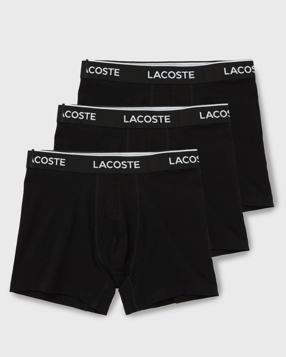 Lacoste Men’s Cotton Boxer Brief 3-Pack