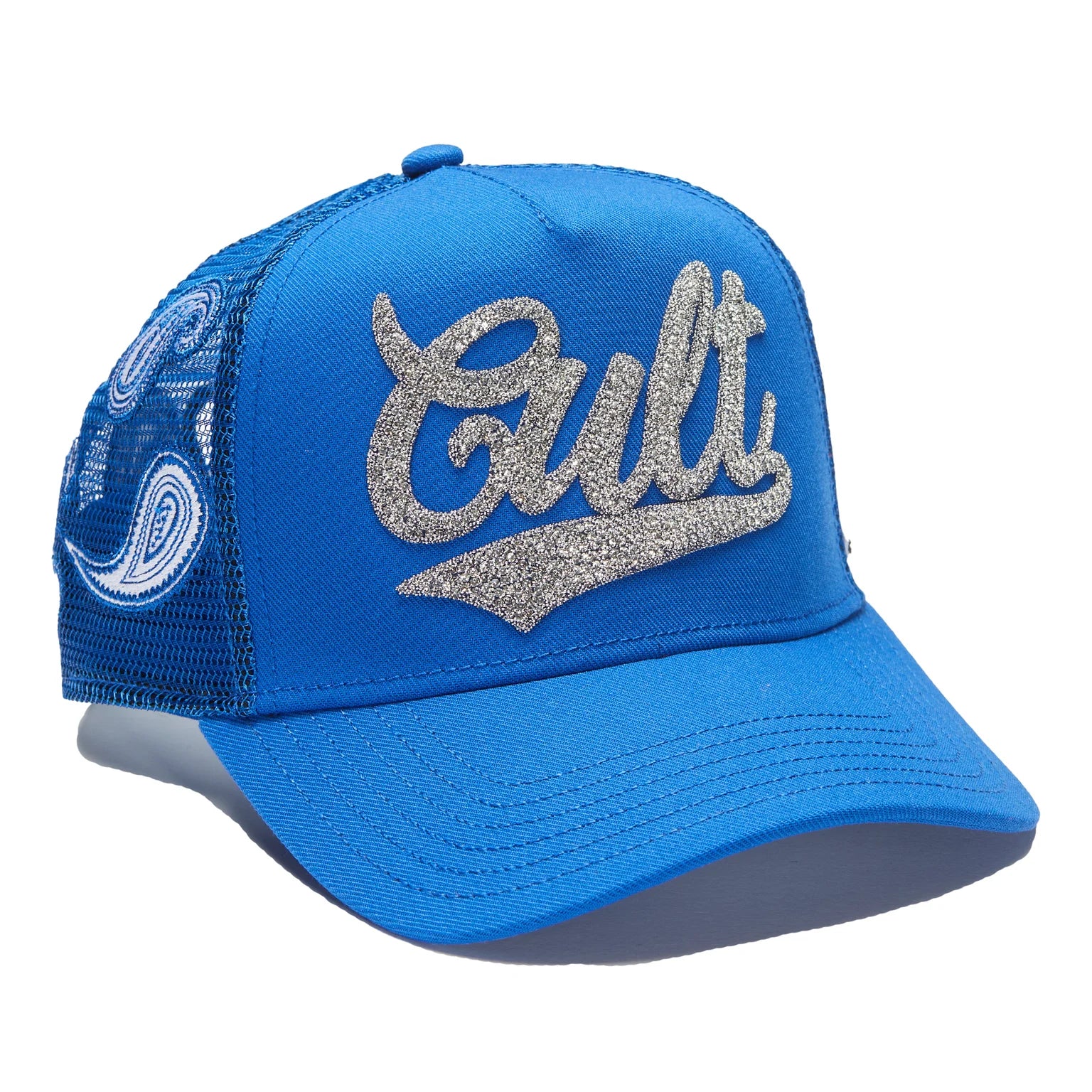 Cult Of Individuality Paisley  Shimuchan Logo Mesh Back Trucker Hat