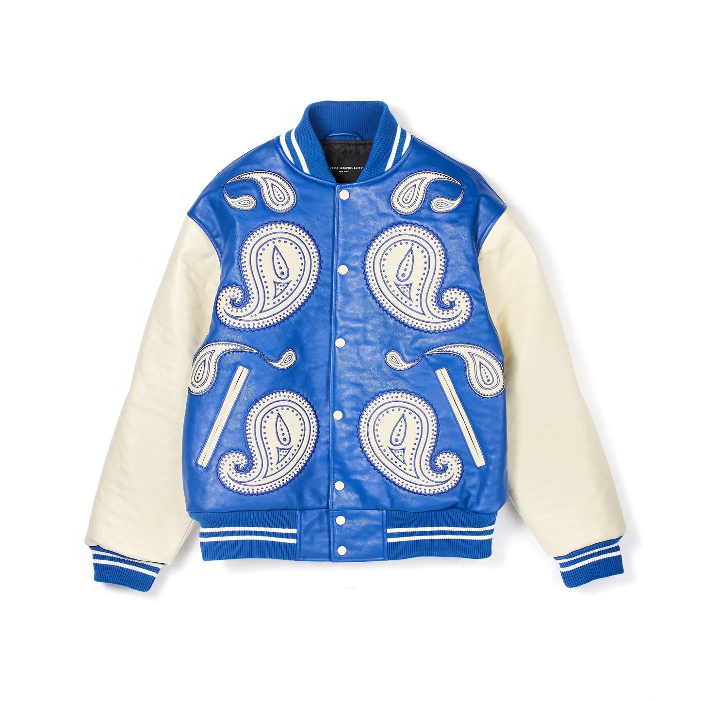 Cult Of Individuality Paisley Varsity Jacket