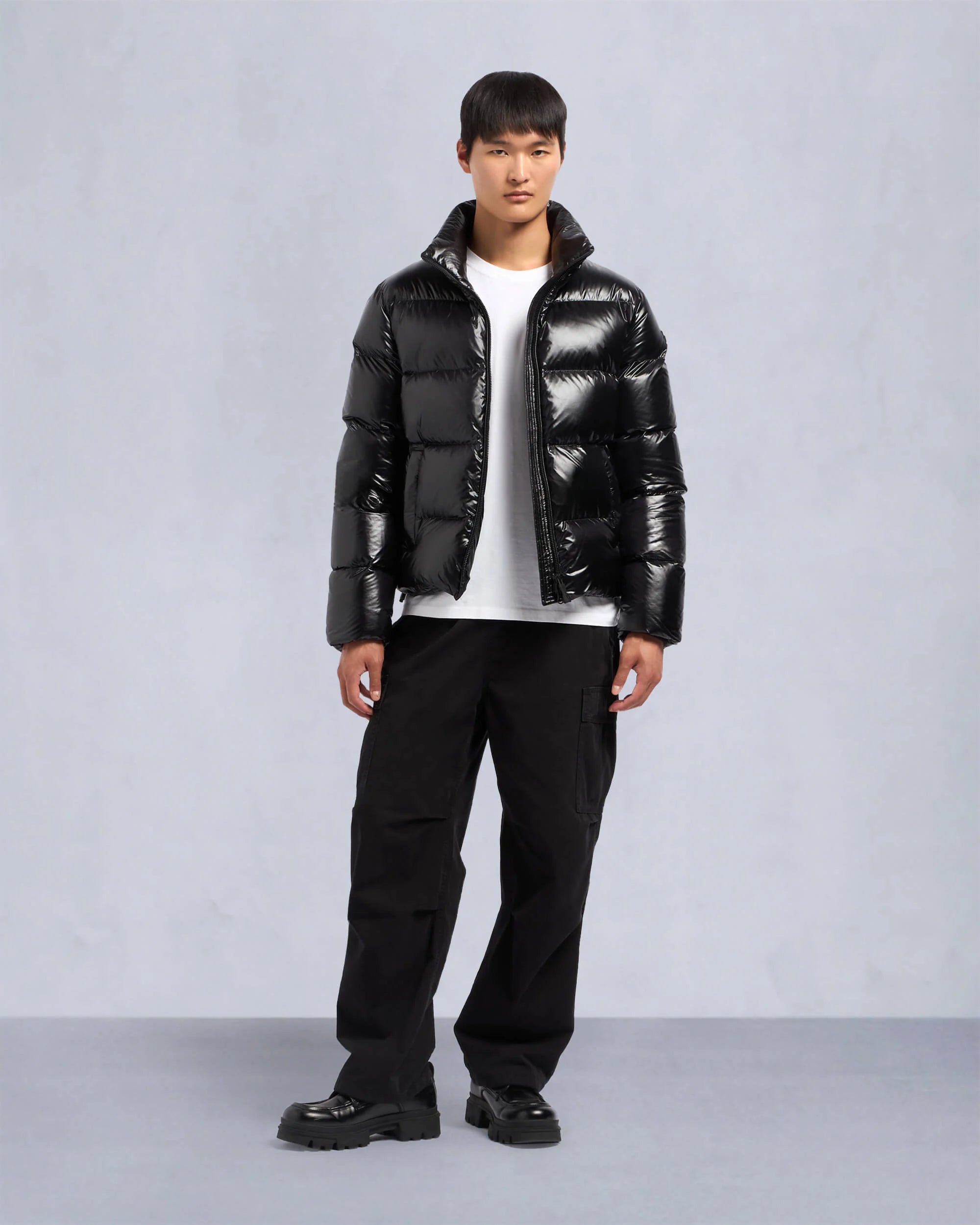 Moose Knuckles Kings Down Shiny Puffer Jacket