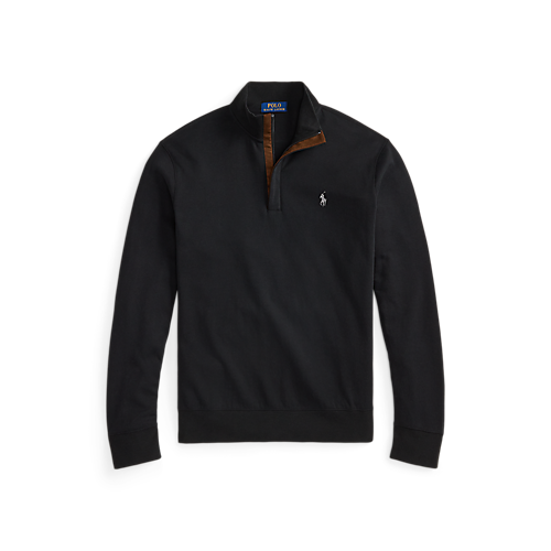 Polo Ralph Lauren Luxury Jersey Quarter-zip Pullover