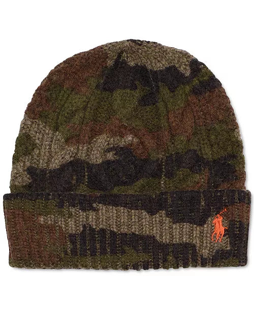 Polo Ralph Lauren Camo Knit  beanie