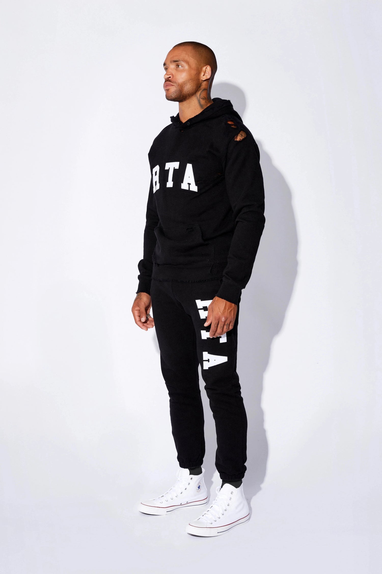 RTA Markus Black Sweatsuit